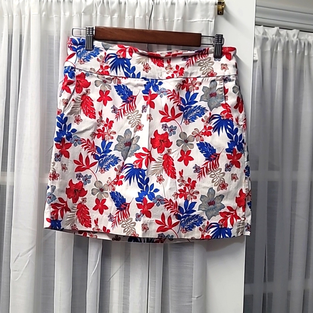New Directions skirt over shorts